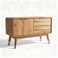Wooden sideboard with three drawers and two cabinet doors 100 x 40 x 75cm